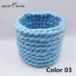 Blankets Honey Pot Nest Basket Born Pography Props Baby Po Blanket Knitting Braid Stuffer Eggshell Shape Knitted Baskets