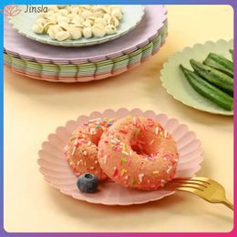 Plates 1PCS Smooth Surface Cake Plate Good Toughness Household Small Disc Specialty Family Dining Spit Bone