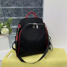 Luxury Brand Designer Backpack for Women's Backpacks Canvas Small Size women Back Pack Bag Black nylon lightweight 921B6