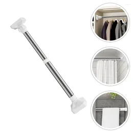 Shower Curtains Hole-free Rod Anti-rust Clothes No Punching Curtain Home Pole Free-punch Door Multi-purpose Tension