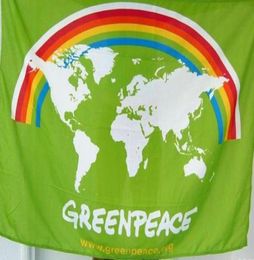 greenpeace flag 3x5FT 150x90cm Polyester Printing Fan Hanging High Quantity Flag With Brass Grommets 7977513