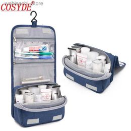 Cosmetic Bags Cosyde Women Travel Cosmetic Bag High Quality Portable Cover Case Cosmetic Organiser Makeup Bags Toiletry Bag Hanging Wash Bag L49