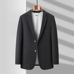 Men's Suits Simple Atmospheric Trend Suit Business Outdoor Solid Color Comfortable Single West Coat Formal