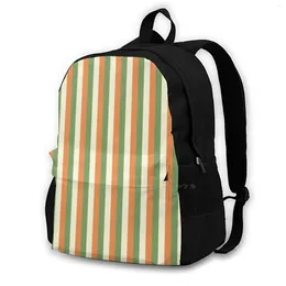 Backpack Good Luck 's Day Tradition Leprechaun Tuxedo Costume Green Seamless Digital Paper Pattern Travel Laptop Bagpack School Bags