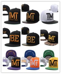 Style Good Quality WholeFull black the team money Snapback caps hiphop adjustable hat men women classic baseball Hats C5205515