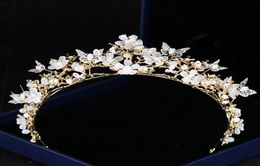 Wedding Bridal Tiara Rhinestone Headpieces Crystal Bridal Headbands Hair Accessories Evening Bride Dresses Head Pieces Hair Band5181256