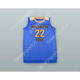 Custom ANDREW WIGGINS 22 HUNTINGTON PREP BASKETBALL JERSEY All Stitched Size S M L XL XXL 3XL 4XL 5XL 6XL Top Quality