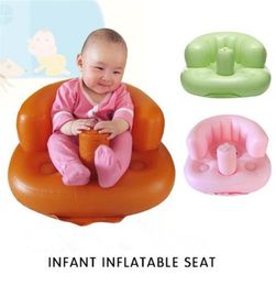 Useful 3 color baby inflatable seat funny infant children inflatable seat sofa portable baby dining chair Toddler chair kid3851989638
