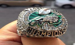 Philadelphia 2018 Eagle s American Football Team Champions Championship Ring With Wooden Box Sport Souvenir Fan Men Gift Whole6395861