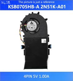 Accessories KSB0705HBA 2N51KA01 5V 1.00A For Dell Alien Alpha Game Console CPU Cooling Fan 4PIN