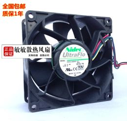 Cooling Free Delivery. 9238 12 v 3.24A V92E12BUA757 9cm big air volume server booster fan violence