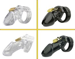 CB6000S/CB 6000 Rooster Cage Male Device with 5 Size Ring Penis Lock Male Belt Adult Game Sex Toys2780304