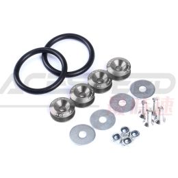 JDM Style Aluminium Bumper Quick Release Fasteners Fender Washers For Honda Civic Integra And Universal Car with Logo