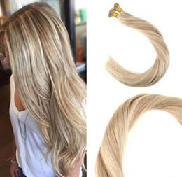 Balayage Human Hair I tip Extensions 18613 I Tip Fusion Prebonded Hair Extensions Stick Keratin I Tip Hair 100g8757149