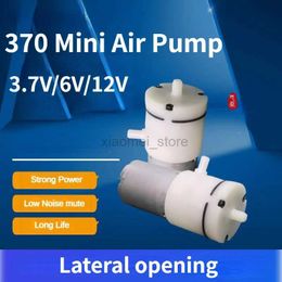 Breastpumps Air Pumps Accessories 370 Mini Air Pump (3.7V/6V/12V) Electric Micro Vacuum Booster Motor For Beauty Instrument Medical Treatment Breast pump 240412