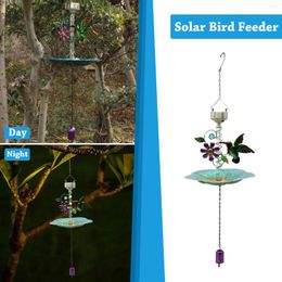 Other Bird Supplies Garden Feeder Solar Wild Outdoor For Patio Bath Perches & Rooster