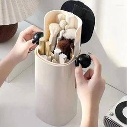 Storage Boxes Cosmetic Box Makeup Brush Organization Room Table Supplies Dressing Lipstick Organizer Desktop Collection