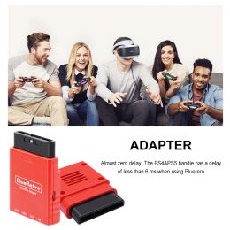 Accessories Blueretro Bluetoothcompatible Adapter Gamepad Bluetoothcompatible Wireless Adapter Converter for PS1/PS2 Game Consoles