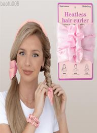 11 Colours Magic Hair Curlers Heatless Lazy Hair Curling Tong Headband Hair Rollers Wave Formers Wet Wavy Bundles Curls Styling Too5217957