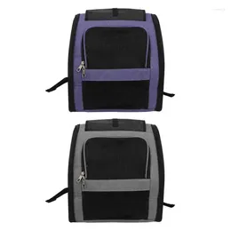 Cat Carriers Backpack Carrier Built In Safety Belt Portable Foldable Sun Visor 4 Ventilation Grids Large Capacity Breathable Traveler