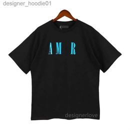 Men's T-Shirts amirir shirt Designer Mens Plus Tees Angels angel t shirt PA Clothing spray letter short sle spring summer tide men and women cotton streetwear C240412