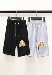 Palm Fashion Men Short Bear Shorts Print Angles Loose Casual Mens Printed Sportwear Beach Pants Womens Hip Hop Asian Size Y7c5315340