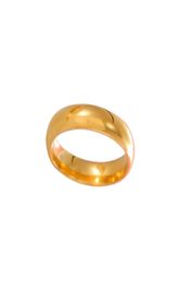 KNOCK High quality Simple Round Men Rings female Rose Gold Colour wedding rings for women Lover039s fashion Jewellery Gift6773458