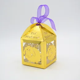 Gift Wrap High Quality Various Style Laser Cut Wedding Favour Boxes Decorative Box Eid Stukken Schapen Patroon For Kid