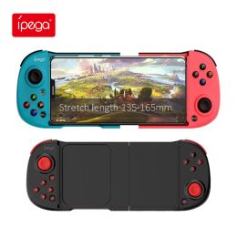 Gamepads iPega PG9217 Wireless Gamepad Android Phone For PUBG Triggers Bluetooth Joystick Gaming For Phone Android iOS PC Console