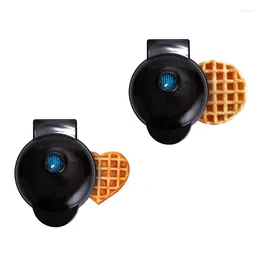 Baking Moulds Mini Waffles Maker NonStick Small Irons Portable Electric Pancake Breakfast Machine Easy To Clean
