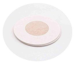 Nxy Breast Pad 40 Pairs Disposable Non Woven Nipple Covers Round Petal Pasties Self Adhesive Chest Sticker Invisible No Show Breas9716878