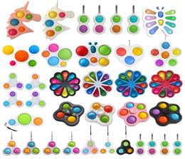 Newest Styles toy spinner Sensory Simple Toys Gifts Adult Child Funny Anti-stress Finger spinners Stress Reliver Push Bubble9807145