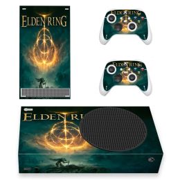 Stickers Elden Ring Skin Sticker Decal Cover for Xbox Series S Console and 2 Controllers Xbox Series Slim XSS Skin Sticker Vinyl