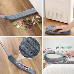 2.5M Dust Cleaner Brush Microfiber Long Extendable Duster Home Cleaning Tools Mites Gap Dust Removal Dusters