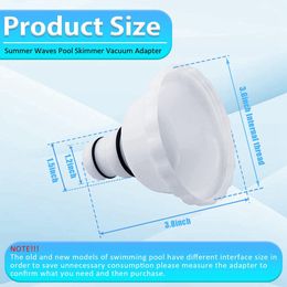 Vacuum Adapter RP/RX Skimmer Attachment For Summer Waves Above Ground Pools Spas Hot Tubs Swimming Pool Parts