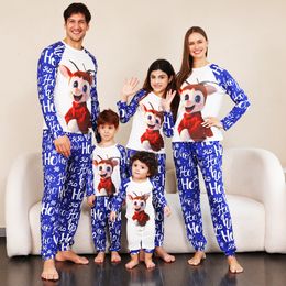 New 2023 Women Men Boys Girls Baby Matching Clothes Christmas Pyjamas Set for Family Adults Kids Sleepwear Xmas Look Outfits Pjs