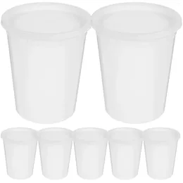 Storage Bottles 20 Sets The Lunchbox Disposable Plastic Cups Portion Soup Bowl Takeout Containers Porridge Pp Clear Bowls