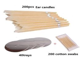 200pcs Beeswax Natural Therapy Ear Care Candle Coning Beewax Cleaner 2207128169664