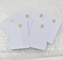 100pcs lot ISO7816 White PVC Card with SEL4442 Chip Contact IC Card Blank Contact Smart Card237a2558040