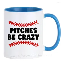 Mugs Baseball Cups Sports Coffee Friends Gifts Mom Dad Home Decal Ceramic Tableware Tea Teaware Mum Papa Coffeeware Drinkware