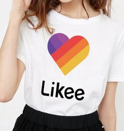 Likee T Shirt For Boy Girl Family Clothes 2020 Summer Kid Rainbow Heart Print Cotton Tee Child Cotton Tshirt Top Boutique Y2007043913389