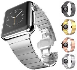 Luxury Stainless Steel Strap For Apple Watch Ultra 49mm Band 45mm 41mm 44mm 40mm 38mm 42mm Butterfly Metal bracelet iwatch Bands S8836606