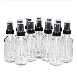 Storage Bottles 12pcs/Lot 60ml Perfume Container Glass Cosmetic Packaging 60cc Spray Bottle For Toner Essential Oil Skincare