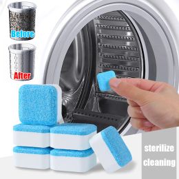 5/10/12/20PCS Washing Machine Cleaner Descaler Powerful Formula Washer Cleaner Tablets Highly Efficient Septic Safe Deodorizer