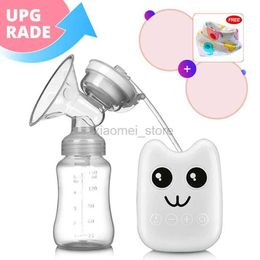 Breastpumps Breastpumps Electric Breast Pump Milk Pump for Baby Feeding Strong Suction FDA Infant Milk Extractor Breast Enlargement Pumps FEED 240412