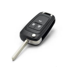 KEYYOU Remote Key Car Alarm For Chevrolet Cruze Malibu Aveo Spark Sail 2/3/4/5 Buttons 433MHz Fob ID46 Chip With HU100 Blade