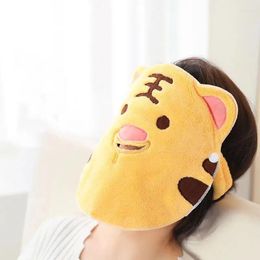 Towel Animal Cold Compress Facial Mask Beauty Salon Thickened Coral Fleece Moisturising Face For Women
