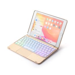 Keyboards Wireless Bluetooth Keyboard Cover for ipad Air3 pro10.5 inch new ipad 10.5 Ultra thin lightemitting keyboard with touch mouse