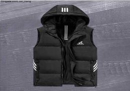 New Mens 2022 Vests Style Men Women style Feather Down Cotton Winter Fashion Vest Body Warmer Advanced Waterproof Fabric Size 2540518