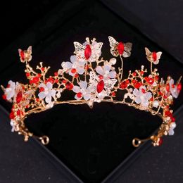 Luxury Crystal Tiaras And Crowns Rhinestone Prom Diadem Headband For Women Bridal Wedding Hair Accessories Jewelry Crown Tiara